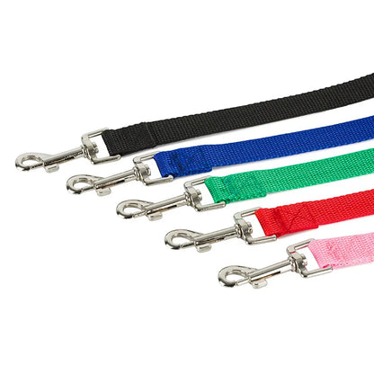 Nylon training leash for dogs – robust lead for walks and training, suitable for dogs and cats – Lengths: 1.5 m, 1.8 m, 3 m, 4.5 m, 6 m or 10 m.