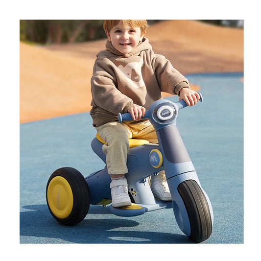 Beleuchtetes, musikalisches, elektrisches Dreirad-Motorrad-Spielzeug für Kinder – ideal für draußen