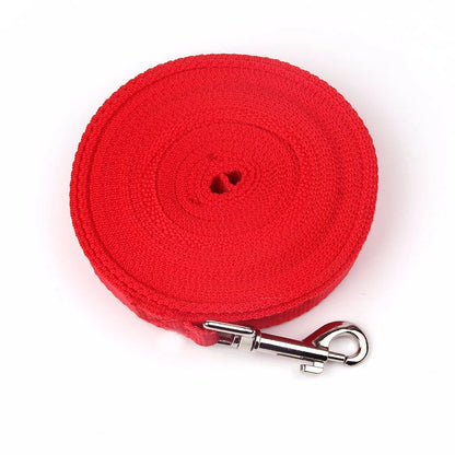 Nylon training leash for dogs – robust lead for walks and training, suitable for dogs and cats – Lengths: 1.5 m, 1.8 m, 3 m, 4.5 m, 6 m or 10 m.