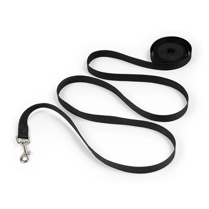 Nylon training leash for dogs – robust lead for walks and training, suitable for dogs and cats – Lengths: 1.5 m, 1.8 m, 3 m, 4.5 m, 6 m or 10 m.