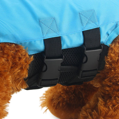 Dog life jacket in shark design – life vest for dogs for swimming, lightweight summer swimwear for pets