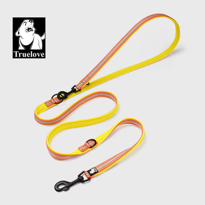 Truelove 7-in-1 Multifunctional Dog Leash – Adjustable, Hands-Free, for Training & Reflective – Multi-Purpose Leash for Walking 2 Dogs
