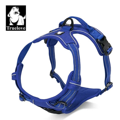 Truelove "No-Pull" Dog Harness – Adjustable, Softly Padded Dog Vest Harness – Reflective, Choke-Free & with Easy-Control Handle – Model