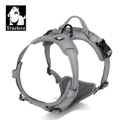 Truelove "No-Pull" Dog Harness – Adjustable, Softly Padded Dog Vest Harness – Reflective, Choke-Free & with Easy-Control Handle – Model